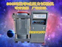 300噸數(shù)字式壓力機(jī)   3000KN混凝土水泥壓力試驗(yàn)機(jī)